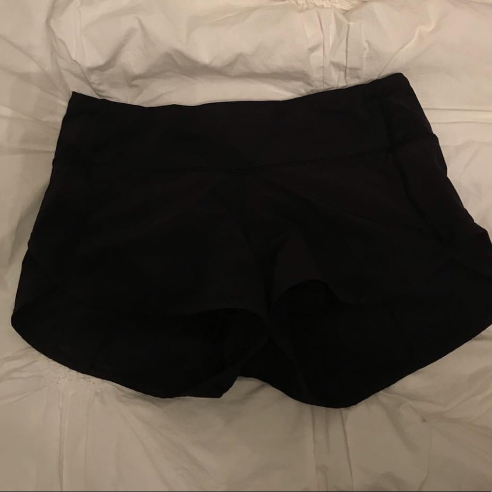 Black Lululemon shorts
